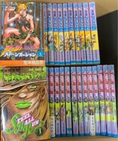 jojo6部　7部　ストーンオーシャン 、Steel Ball Runのサムネイル