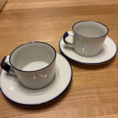 Manses Design モンセスデザイン　コーヒーカップ&ソーサー2客セットのサムネイル