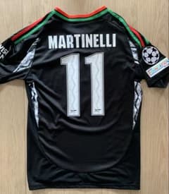 アーセナル24/25シーズンMARTINELLI 11 CLアウェイユニフォーム - メルカリ