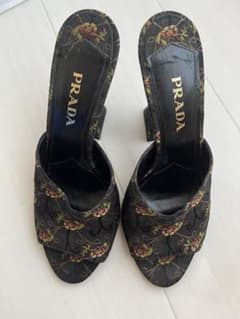 【PRADA】ハイヒール　ミュールのサムネイル