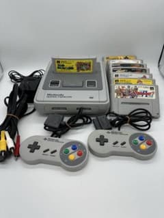 任天堂 スーパーファミコン 本体 ソフト8本セット すぐ遊べるセット 美品のサムネイル
