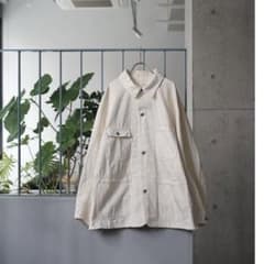 yoko sakamoto denim coverall キナリ　フレンチ yoko sakamoto denim coverall キナリ フレンチ - メルカリ
