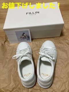 FILLIN CLASSIC 23㎝ ホワイト　スニーカー　美品　ユニセックス FILLIN CLASSIC 23㎝ ホワイト スニーカー 美品 ユニセックス