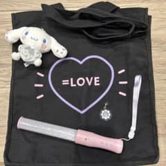 =LOVE ペンライト トートバッグ チャーム ぬいぐるみセット LOVE ペンライト トートバッグ チャーム ぬいぐるみセット | Mercari