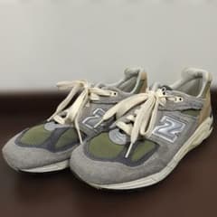 希少 美品 Teddy Santis×New Balance 990V2 グレー - メルカリ