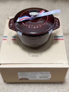 ストウブ GOHAN S グレナディンレッド 12cm STAUB 美品 - メルカリ