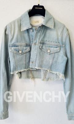 未使用 GIVENCHY 34 ショート デニム ジャケット アウター - メルカリ