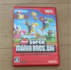 スーパーマリオブラザーズ Wii 説明書無しのサムネイル