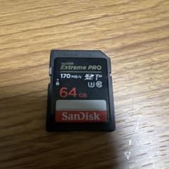 SanDisk Extreme PRO 64GB SDカードのサムネイル