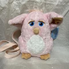 ストロベリースワール　ファービー　レトロファービー　ぬいぐるみポシェット