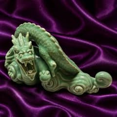 【特級呪物】翠財龍神 財脈を呼び醒ます龍神の依代 金運 願望 曰く付きのサムネイル