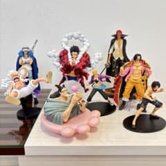 ワンピースフィギュアまとめ売り8体 ルフィ ロジャー エース ロー