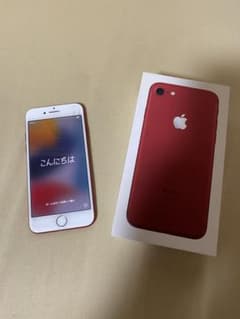 Apple iPhone 7 128GB 赤 本体のサムネイル