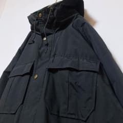 美品 L.L.bean j バクスタージャケット 黒 ブラック マウンテンパーカ 