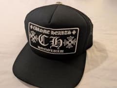 CHROME HEARTS クロムハーツ ホノルル トラッカーキャップ ブラック