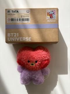 BT21 minini TATA ぬいぐるみスタンディ ングドールのサムネイル