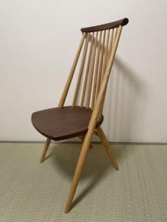 柏木工　シビルチェア　ウォールナット+オーク材　美品のサムネイル