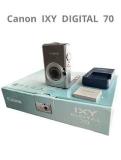 Canon IXY DIGITAL 70 本体と付属品のサムネイル