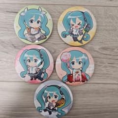 初音ミク 缶バッジ 5種セットのサムネイル