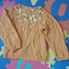 花が可愛いチュニック風カットソー♡のサムネイル