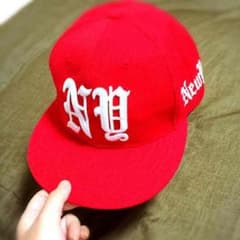 中旬まで限定値下げ♡美品ニューエラ風キャップのサムネイル