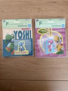一番くじ スーパーマリオ with YOSHI ジッパーバッグ・ステッカー2種のサムネイル