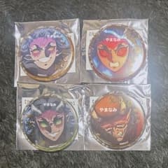 鬼滅の刃 刀鍛冶の里編 絵巻 終ノ巻 箔押し 缶バッジB 空喜 積怒 可楽