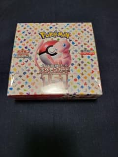 ポケモンカード151 box シュリンク付きのサムネイル