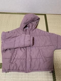 Amourire 中綿ジャケット M ピンク フード付き 美品のサムネイル