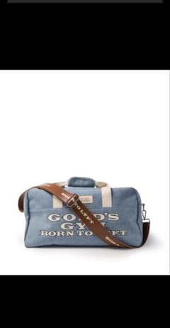 早い者勝ち！LYFT×ゴールドジム2WAYバッグ デニムブルー - メルカリ