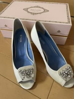 BENIR ビジュー付きオープンパンプスのサムネイル