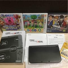 【未使用・美品】New3DSLL  本体&ソフトのサムネイル