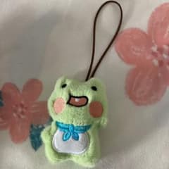 カエルのぬいぐるみ ストラップのサムネイル