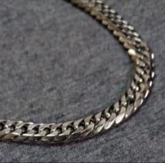 ステンレス製 6面カット ダブル喜平 ネックレス 幅8mm 長さ60cmのサムネイル