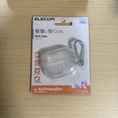 ELECOM AirPods ソフトケース クリアのサムネイル