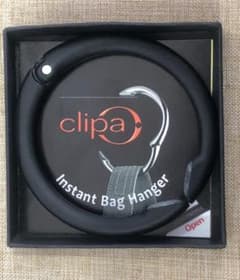 新品 クリッパ バッグハンガー clipa2 ハンドバッグハンガー 真っ黒のサムネイル