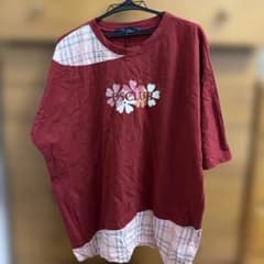 D.SCLUB 半袖 Tシャツ ボルドーのサムネイル