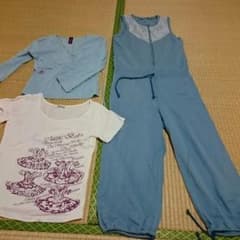 オールインワンとカシュクールとTシャツセットのサムネイル