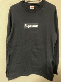 supreme Box Logo L/S Tee 20AW【美品】ネイビーのサムネイル
