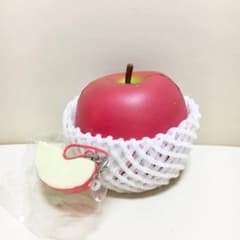 スクイーズ りんご オールドブルーム BLOOM ストラップ付き レア