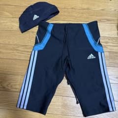 adidas Men's Swimsuit Swimwear Cap Set