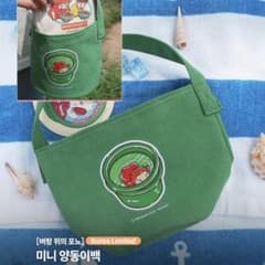 벼랑 위의 포뇨 파우치 미니 토트 백 한국 한정