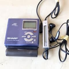 動作OK SHARP シャープ MD-DR7-A ポータブル MDレコーダー 動作OK SHARP シャープ MD-DR7-A ポータブル MDレコーダー - メルカリ
