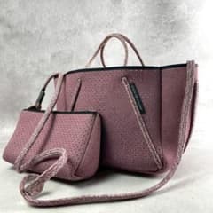 美品✨ステイトオブエスケープ プティエスケープ 2way トートバッグ ピンク系 美品✨ステイトオブエスケープ プティエスケープ 2way トートバッグ