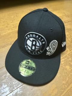 New Era 59FIFTY ブラック キャップのサムネイル