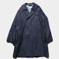 HERILL ヘリル カシミヤデニム ピーコート size1 極希少【HERILL】 ヘリル カシミヤデニム コート size1 - メルカリ