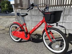 【直接引渡し限定】幼児用自転車 18インチ レッドのサムネイル