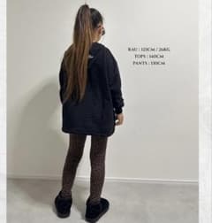 【RRmoment】レオパード レギンス パンツ 90cmのサムネイル