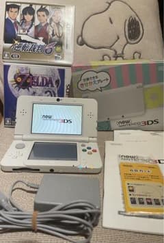 希少new Nintendo 3DS ホワイト  ktr-001 ソフト付属
