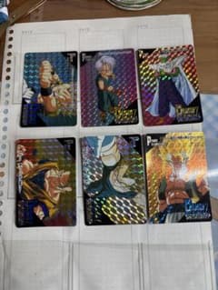 h*✨様 ドラゴンボールZ スーパーバトル カード 6枚セットのサムネイル